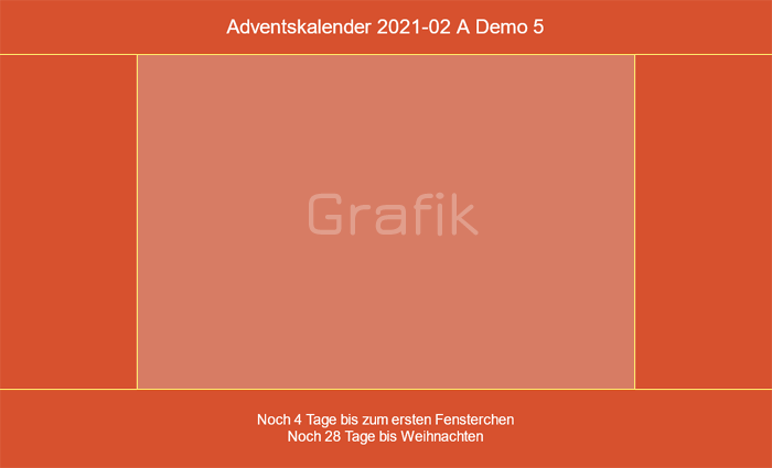 Online-Adventskalender Vorlage