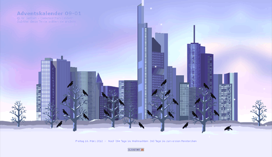 Adventskalender Vorlage 09
