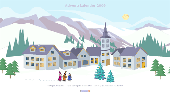 Adventskalender Vorlage 11