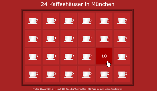 Adventskalender Vorlage 19