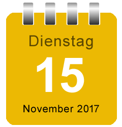 Mini-Kalenderblatt Datum anzeigen